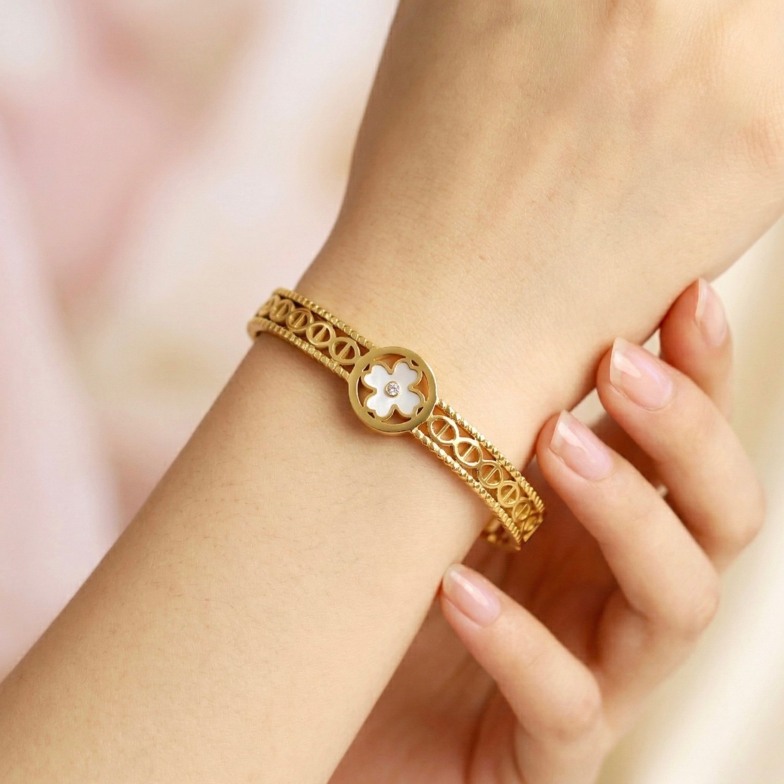 18K Gold Plated Bracelet 1